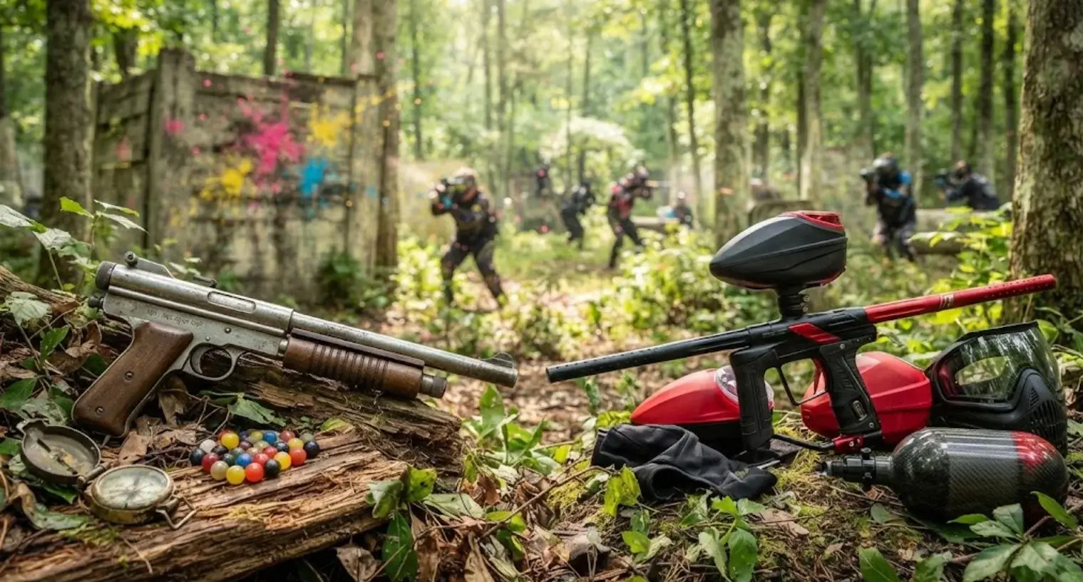 History Of Paintball